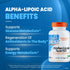 Doctor's Best Alpha-Lipoic Acid 150, Helps Support Glucose Metabolism and Regenerate Antioxidants* Non-GMO, Gluten Free, Vegan, Soy Free, 150mg, 120 Veggie Caps