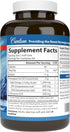 Carlson Super Omega-3 Gems + CoQ10 - 120 Softgels - 1200 mg Omega-3s, 200 mg CoQ10 - Circulation Function & Energy