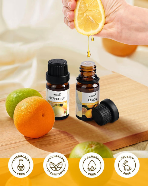 Set, 6 10 ML Set- Fruity Essential Oil Premium Pure & Natural Aromatherapy EssentialOils for Home, * Diffuser Oil Gift