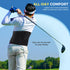 Back Support Brace for Posture with Stretchable Belt, Upgraded High-elastic Straps, Lumbar Brace for Lower Back Pain