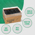 1,000 Plastic Disposable Knives Bulk Black Medium Weight Disposable Plastic Cutlery Knife