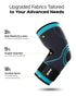 Elbow Compression Sleeve 2 Pack, Pain Relief Brace for Tendonitis and Tennis Elbow, Blue (M), for Men & Women