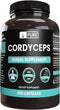 Pure Original Ingredients Cordyceps, 365 Capsules, No Magnesium or Rice Fillers