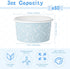Maxdot 60 3 oz Pcs Paper Ice Cream Cup Disposable Dessert Western Cup Paper Yogurt Snack Bowl Bulk for Hot and Cold