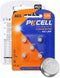 PKCELL AG3 1.5V Battery LR41 392 384 192 Button Alkaline Cell, 5 Count