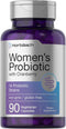 Horbaach Probiotic for Women with Cranberry - 90 Capsules, 14 Probiotic Strains, Non-GMO