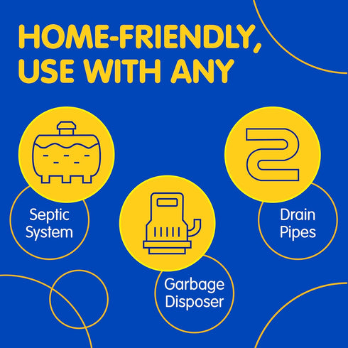 COMPAC HOME Plink Garbage Disposal Cleaner and Deodorizer, 20 Count - Orange Scent Home Cleaning Products