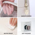 Small Clear Makeup Bag for Purse, Cosmetic Bag for Travel, Mini Organizer Bag for Accessories, White