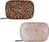 Ollabaky Marble Leopard Print Pill Case 7 Day Pill Organizer Travel Pill Case