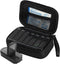 yeloumiss Weekly PU Leather Pill Bag Organizer Case 2 Times a Day, AM