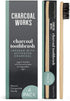 Adult Charcoal Infused Bamboo Toothbrush, Pack of 4