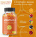 Vitamin C Gummies for Adults & Kids | 5-in-1 Immune Support with Elderberry, Rosehips, Citrus Bioflavonoids (2 Pack)