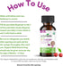 Wellements Organic Baby Multivitamin Drops, 1 Fl Oz Cherry Flavor Liquid for Infants & Toddlers