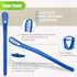 Fresh Breath Kit for Bad Breath - Tongue Scraper & Cleaner with All Natural Cleaning Gel Treatment