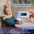 MED LINKET AM801 Pulse Oximeter Fingertip, 5 in 1 O2 Sat Monitor with SpO2, Temperature, PR, Perfusion Index, Alarm for