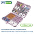 Ezy Dose Foldable Pill Case, Medicine Planner with 11 Individual Compartments, Travel Friendly Compact Pocket Pharmacy