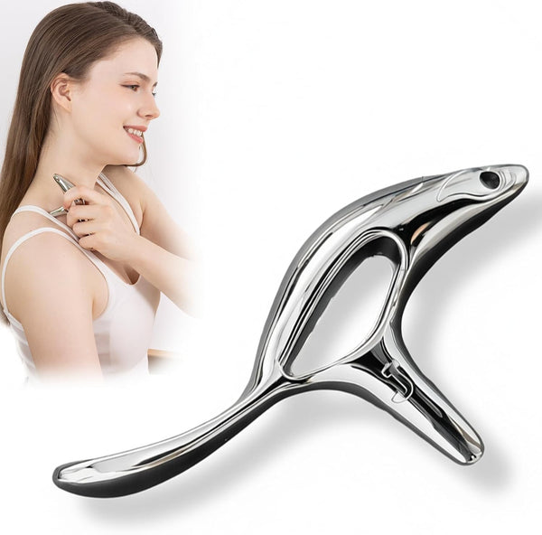 Metal Trigger Point Massage Tool for Deep Tissue Massage & Acupressure Body