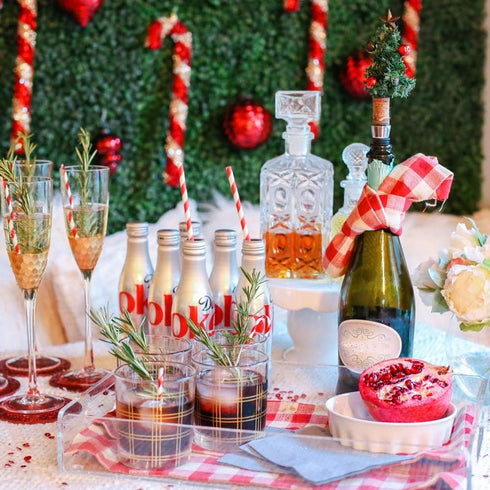 Webake Biodegradable Paper Straws Bulk 200 Red Striped Drinking Straws, Eco-Friendly Alternative for Parties