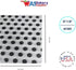Black and White Polka Dot Tissue Paper, 20 Inch x 30 Inch, 48 Sheets Premium Paper