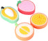 4pcs Fruit Shaped Bathing Sponges Cute Dish Cleaning Scrubber,Lightweight Cleaning Dishes Sponge Washing Dishes Kitchen Tool,Kitchen Sponge Body Wash Sponges by Leadigol