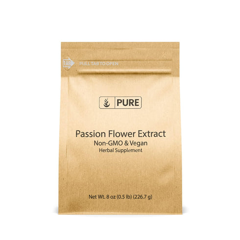 Pure Original Ingredients Passion Flower Extract (8oz) - Pure & Natural, Non-GMO, Gluten-Free