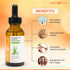 Natural Hair Growth Serum, 60ml / 2fl oz, For Longer, Stronger, Thicker Hair, with Aloe Vera