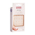 KISS Salon Acrylic Nude French Tip Press On Nails Short, ‘Breathtaking’, Beige, Includes 28 Fake Nails