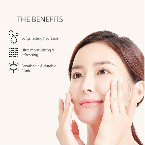 SKIN627 Bulk Face Masks - 12PK Korean Skincare Facial Mask, Sheet Masks with Ceramide and Panthenol