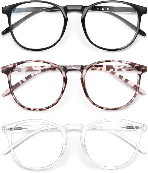 IBOANN Iconic Blue Light Glasses for Women - Computer Glasses with 99% Blue Light Blocking, Anti Eyestrain