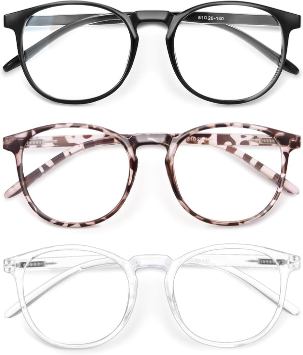 IBOANN Iconic Blue Light Glasses for Women - Computer Glasses with 99% Blue Light Blocking, Anti Eyestrain