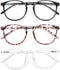 IBOANN Iconic Blue Light Glasses for Women - Computer Glasses with 99% Blue Light Blocking, Anti Eyestrain