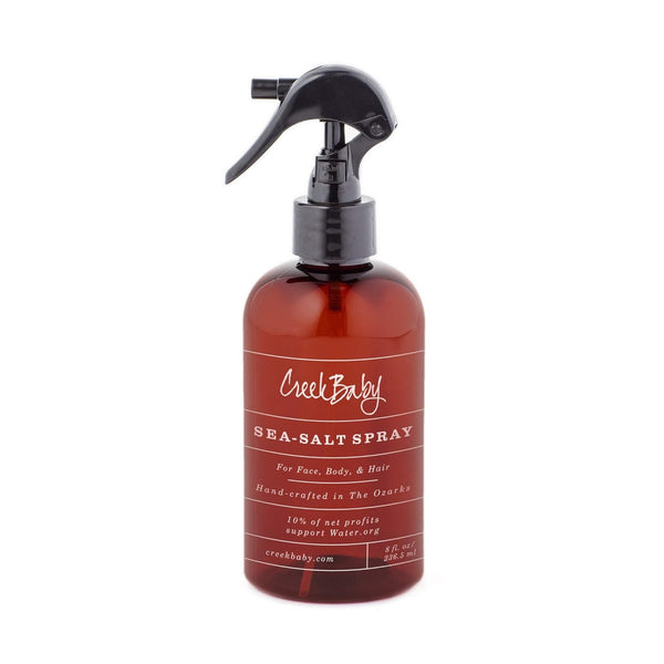 Organic Sea Salt Spray for Face, Body, and Hair, Acne and Rosacea Toner