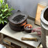 Zjydx Ceramic Aromatherapy Burner, Ceramic Aromatherapy Stove Natural Oil Fragrance Diffuser, Tea Light Candle Holders