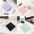 4pcs Pocket Cosmetic Bag for Women, Portable Waterproof Leather Organizer Pouch, Mini PU Leather Pouches for Travel