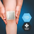 MED PRIDE Sterile Waterproof Silicone Foam Dressing with Adhesive Border, Absorbent Bandage (4x4 Inch, Pack of 10)