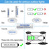 Ni-Mh 800mAh 1.2V AA Rechargeable Batteries, Double A for Solar Lights, Garden Lights, Pack of 12