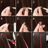 SARLA 16 Inch Synthetic Feather Hair Extensions Kit, 50 Pcs I-tip Hair Feathers for Girls Women, 10 Mixed Colors