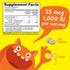 Kids Vitamin D 1000 IU Chewable Tablets, 120 Chewables - Tasty Natural Orange Flavor, Vegan & Gluten Free