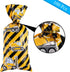 Gejoy 100 Pieces Construction Party Favor Bags, Truck Themed Candy Treat Gift Bags with Golden Twist Ties