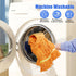 Commercial Mop Heavy Duty Industrial Mop with 77” Long Handle, Looped-End String Wet Mop, 2 Mop Heads (Blue-Orange)