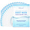 Ebanel 15 Pack Collagen Peptide Hydrating Face Masks - Anti Aging, Moisturizing Spa Face Masks