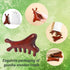 OYHMC 4-in-1 Tool,2Pcs Wooden Gua Sha Massage Natural Brown Sandalwood, Face & Body Lymphatic Drainage, Jaw Lifting