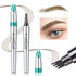 Eyebrow Microblading Pen, Long-Lasting Waterproof Natural Eyebrow Hair, Light Brown