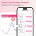 MomMed 50 50 Ovulation Test Strips, LH Ovulation Predictor Kit with Collection Cups, Accurately Track Ovulation Test