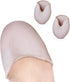 Povihome Toe Pouches Pads, Gel Cover for Women's Narrow Width Sizes 5-7 for Heel, Ballet, Point Shoes (1 Pair)