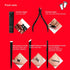 Professional Manicure Pedicure Stainless Set - Erkangsm 18 in 1 Grooming Kit with Nail Clippers, Scissors, Travel Case
