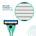 Preserve Shave 5 Blade Refillable Razor - Sunshine Yellow - Made from Recycled Materials