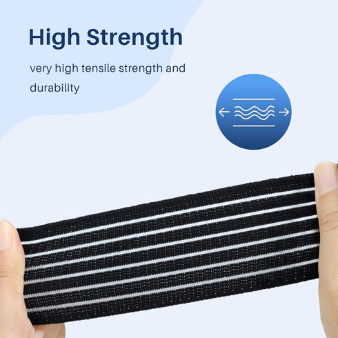 Comfytemp Reusable Ice Pack Strap, 27.6 x 2 in, Stretchable Ice Belt Extender Strap for Most Ice Packs, 1pc