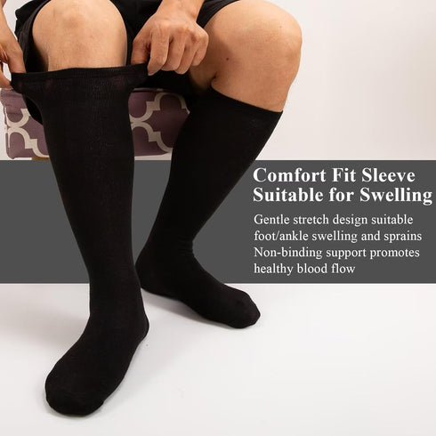 Yxmeiguo Seamless 5 Walking Boot Socks Replacement Sock Liner for Orthopedic Walking Boots Walker Brace for Men Women