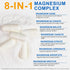 YIEEGCM 8-in-1 1000mg 90 Count Magnesium Complex High Absorption Magnesium Supplement with Glycinate Malate Citrate